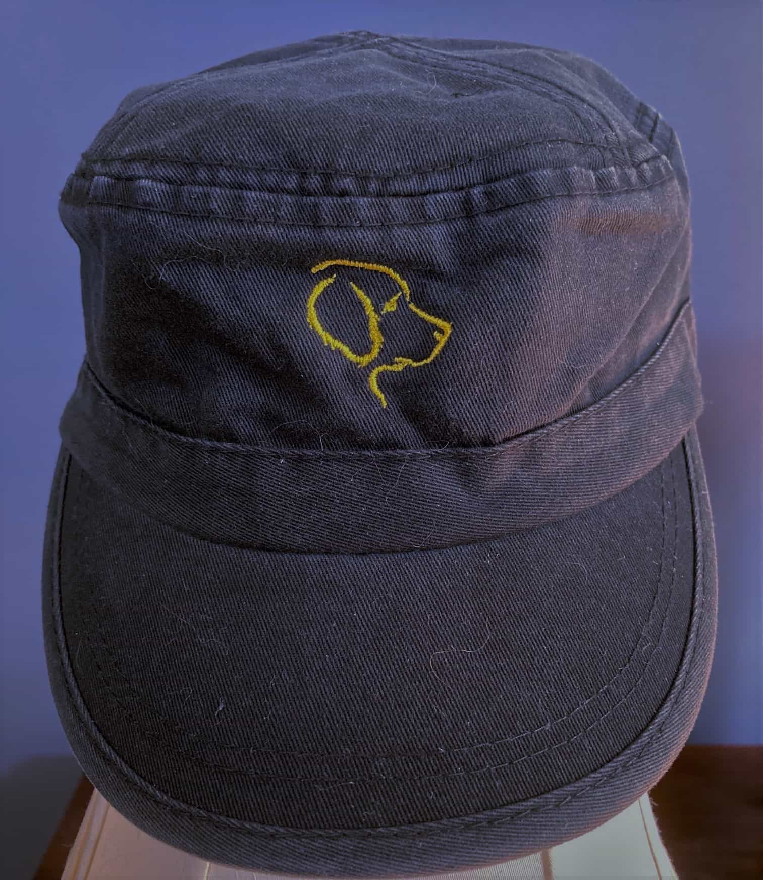 Logo Canvas Hat – Black – Golden Retriever Rescue Club of Charlotte